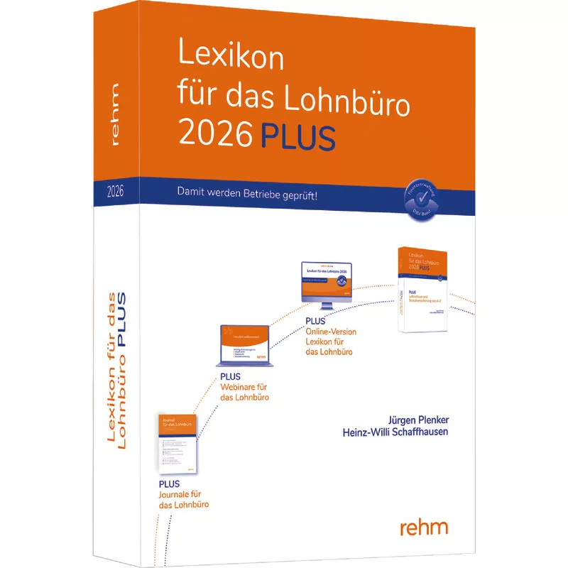 Lexikon für das Lohnbüro 2026 PLUS