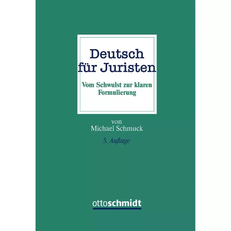 Deutsch für Juristen