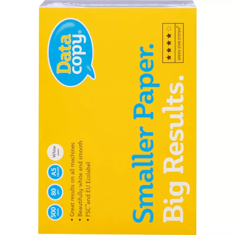 Multifunktionspapier Data copy, 80 g/m², DIN A5, Pack: 500 Blatt