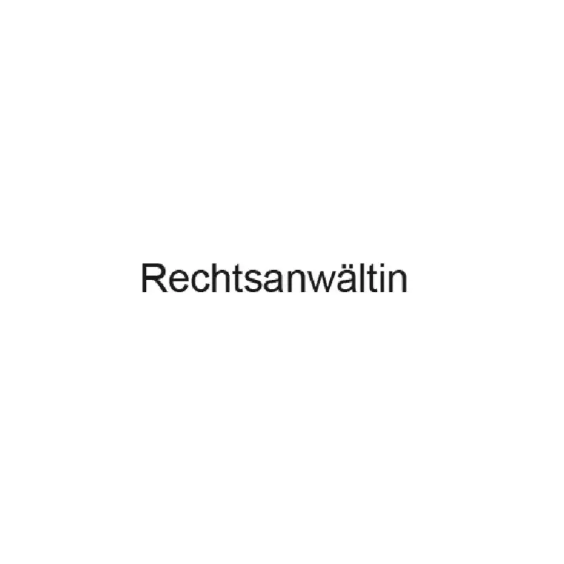 SoldanPlus Holzstempel "Rechtsanwältin"
