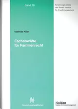 Fachanwälte für Familienrecht
