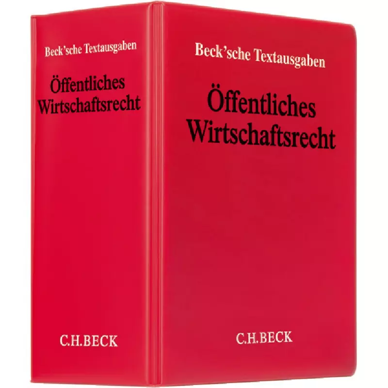 Öffentliches Wirtschaftsrecht - mit Fortsetzungsbezug