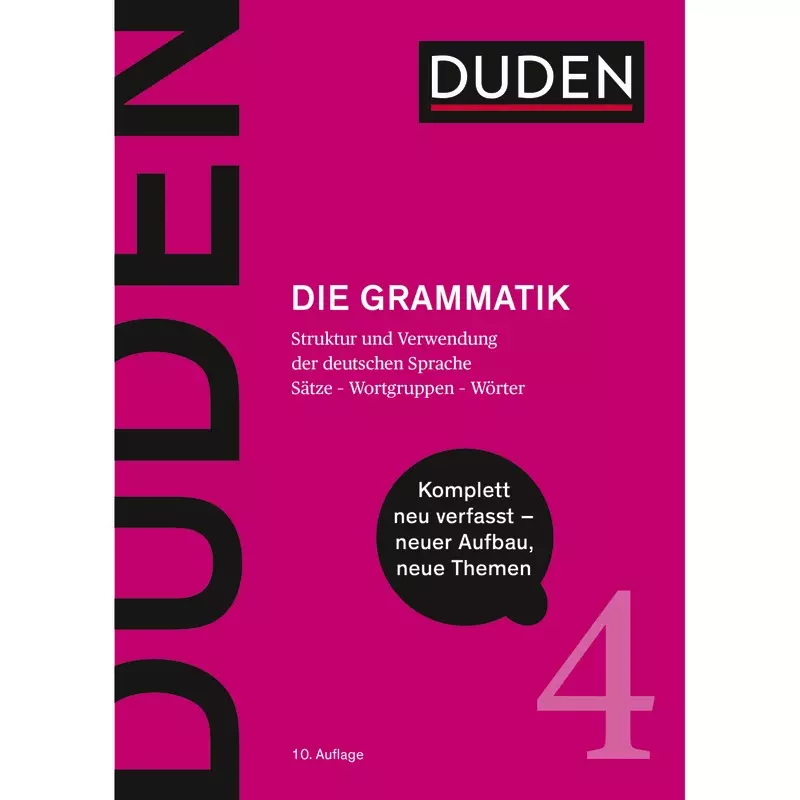 Duden - Die Grammatik Band 4