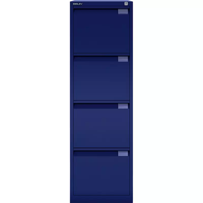 BISLEY Hängeregistraturschränke, einbahnig, 4 Schubladen