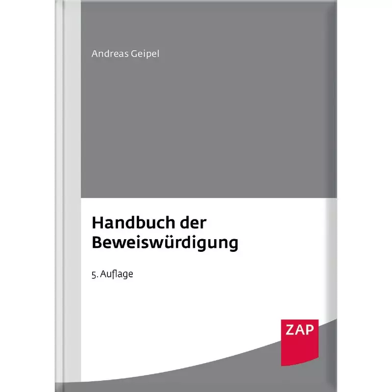 Handbuch der Beweiswürdigung