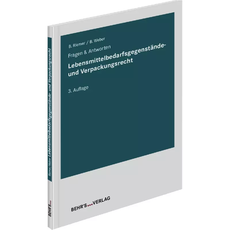 Lebensmittelbedarfsgegenstände- und Verpackungsrecht
