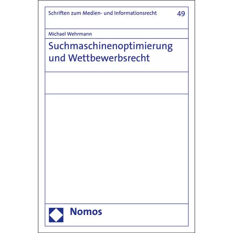 Suchmaschinenoptimierung und Wettbewerbsrecht