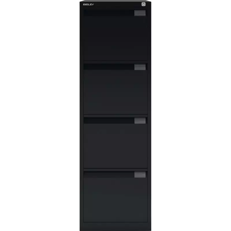 BISLEY Hängeregistraturschränke, einbahnig, 4 Schubladen