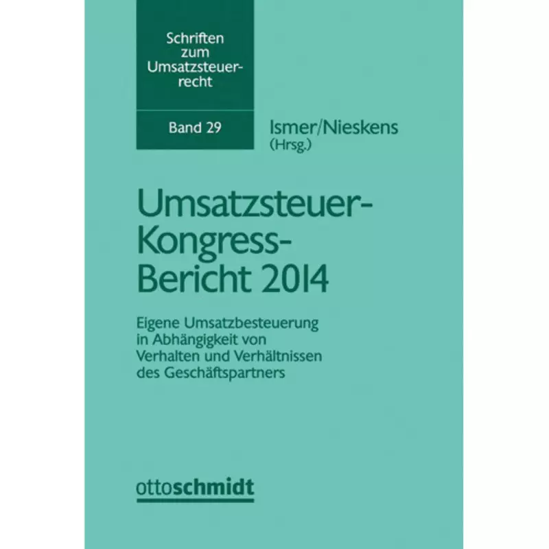 Umsatzsteuer-Kongress-Bericht 2014
