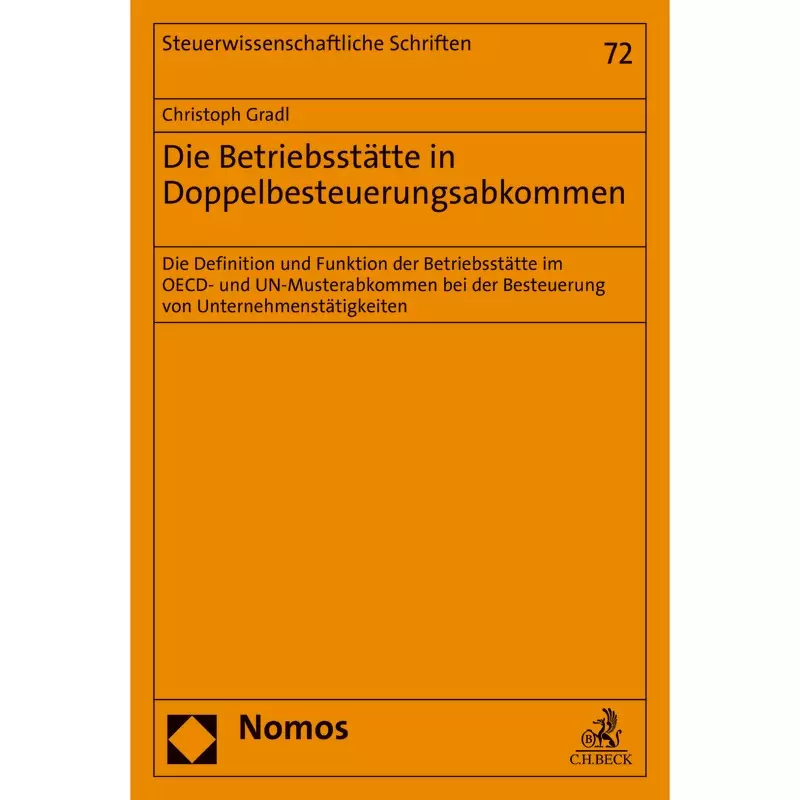 Die Betriebsstätte in Doppelbesteuerungsabkommen