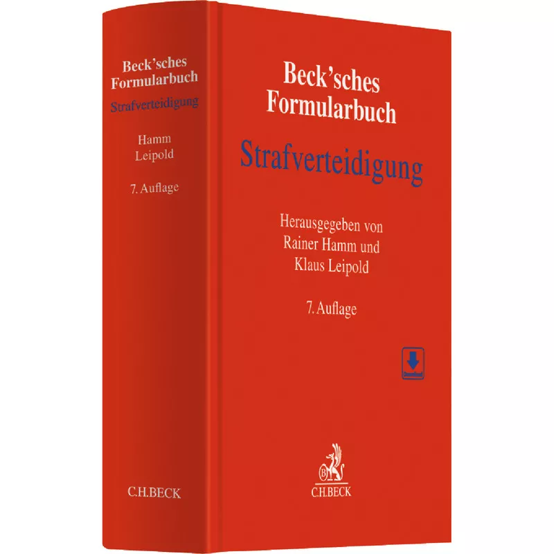 Beck'sches Formularbuch für den Strafverteidiger