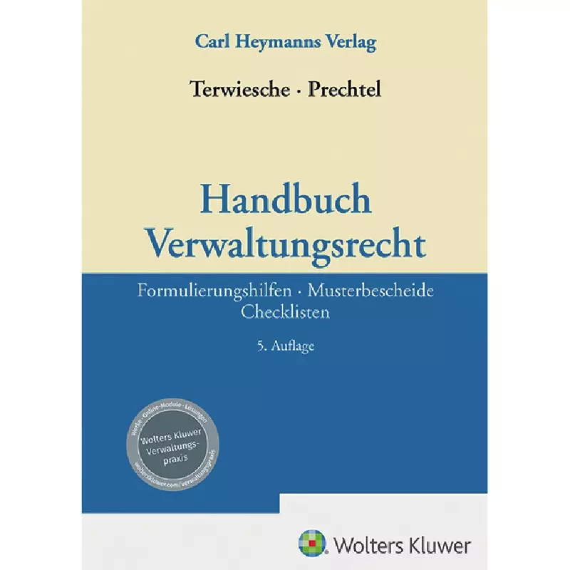 Handbuch Verwaltungsrecht