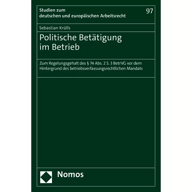 Politische Betätigung im Betrieb