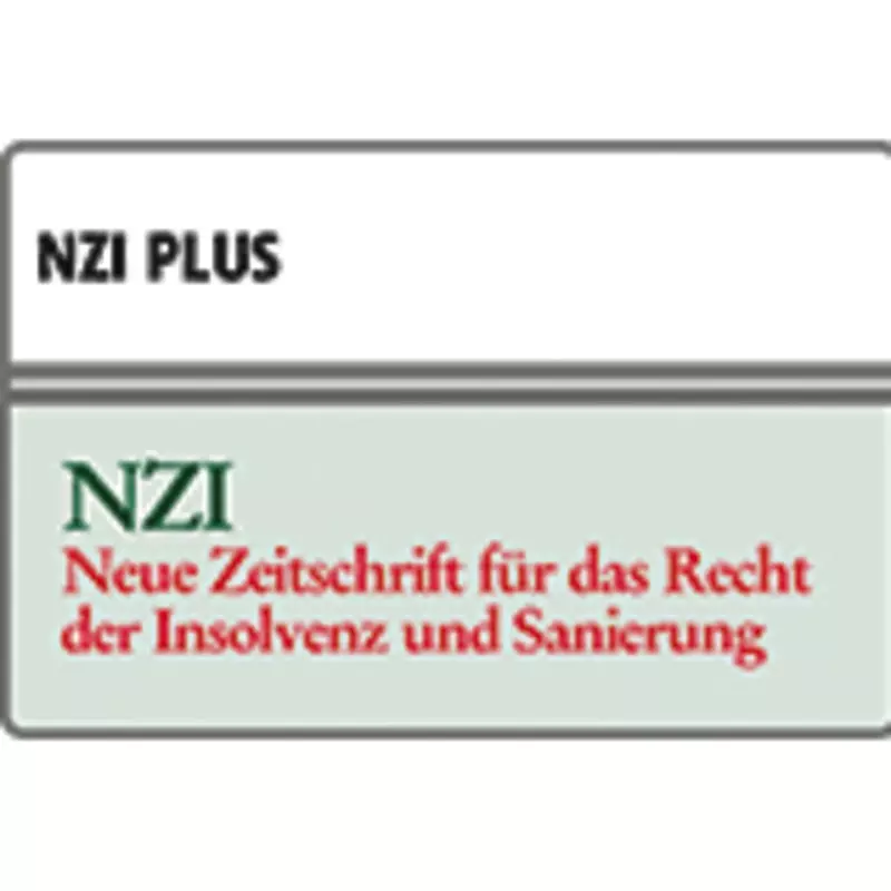 beck-online Zeitschriftenmodul NZI PLUS