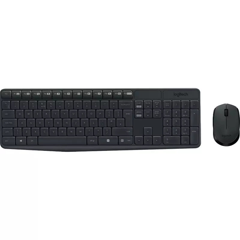 Logitech Wireless Tastatur- / Maus-Set MK235