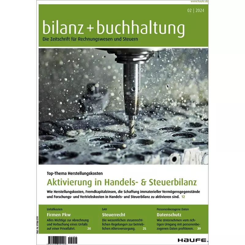 Bilanz und Buchhaltung - Abonnement