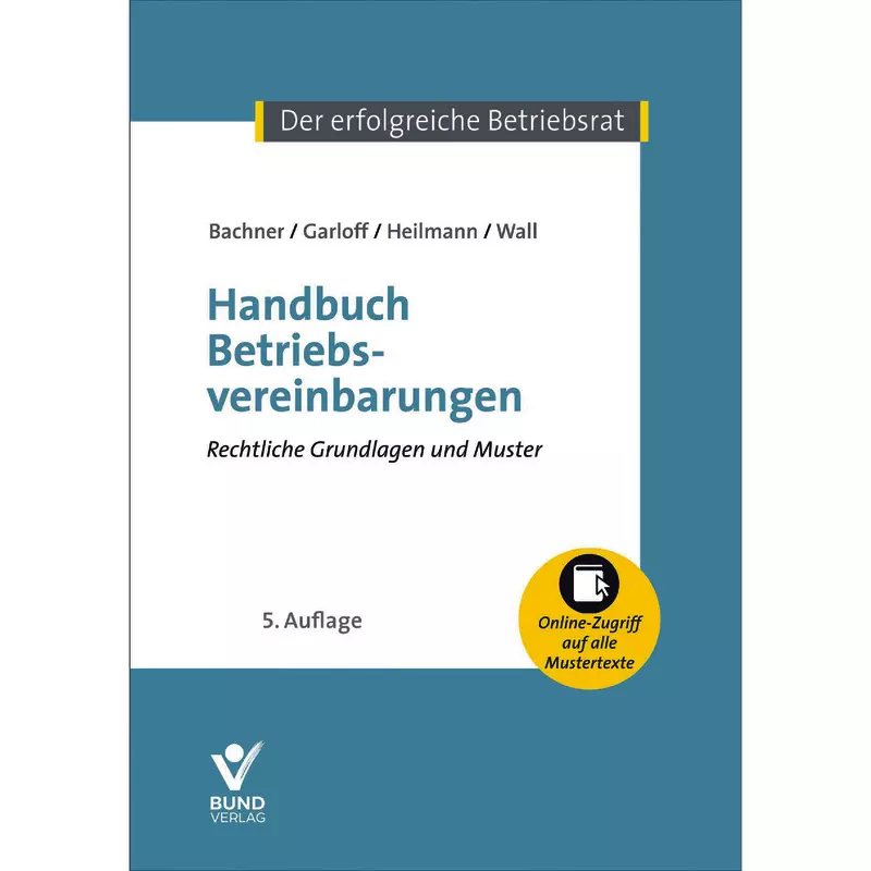 Handbuch Betriebsvereinbarungen