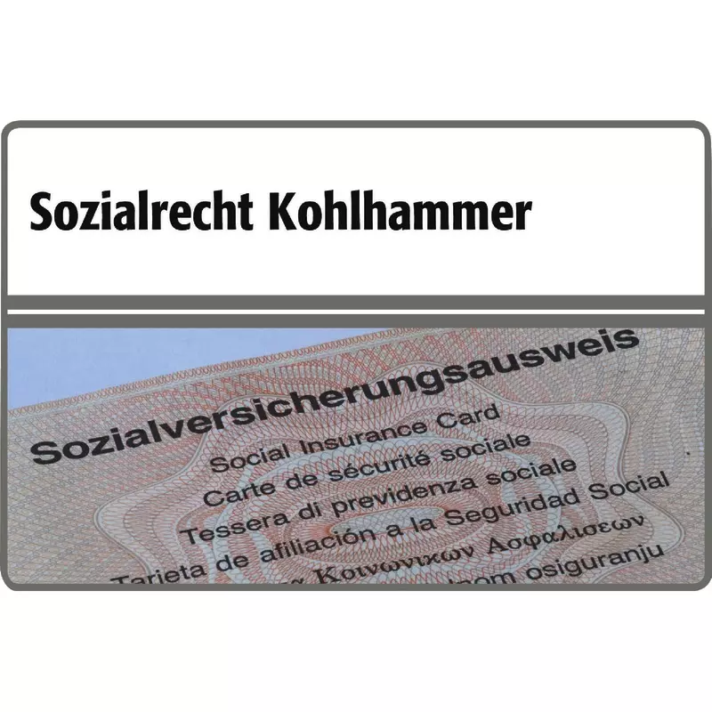 beck-online Fachmodul Sozialrecht Kohlhammer - Vorzugspreis