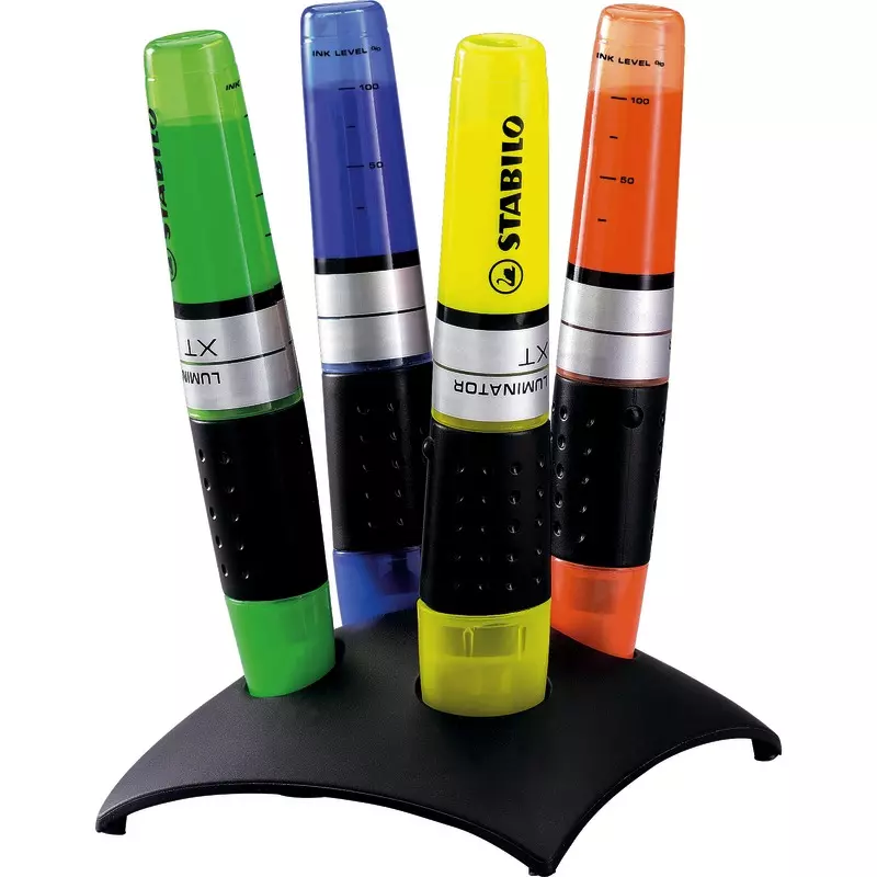 STABILO BOSS® Textmarker Luminator, 4er-Tischset