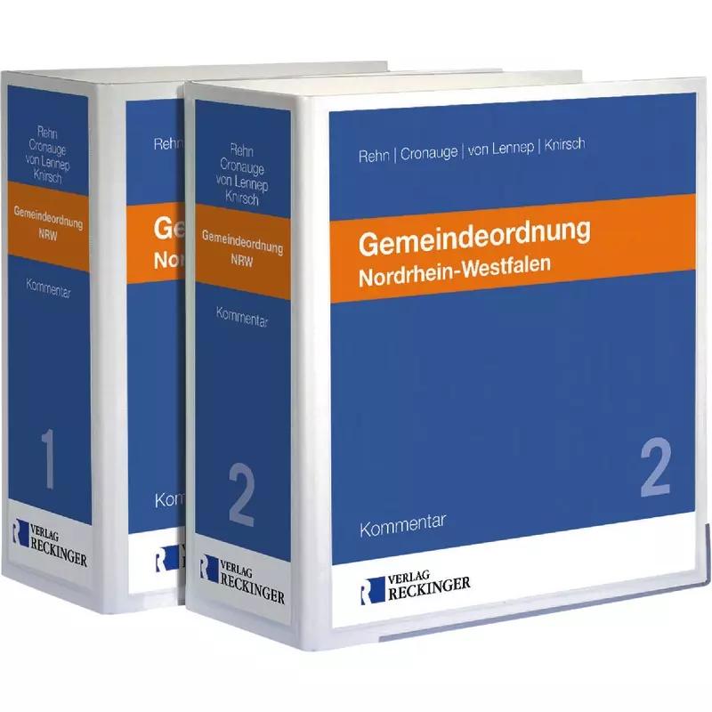 Gemeindeordnung Nordrhein-Westfalen - mit Fortsetzungsbezug