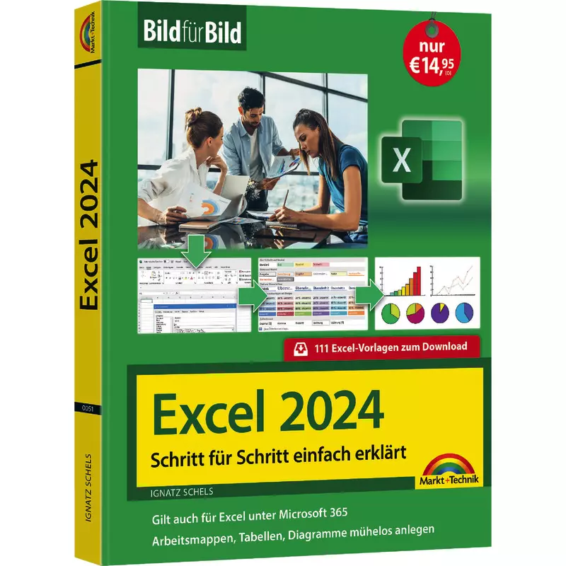 Excel 2024 Bild für Bild erklärt