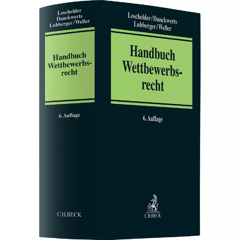Handbuch des Wettbewerbsrechts