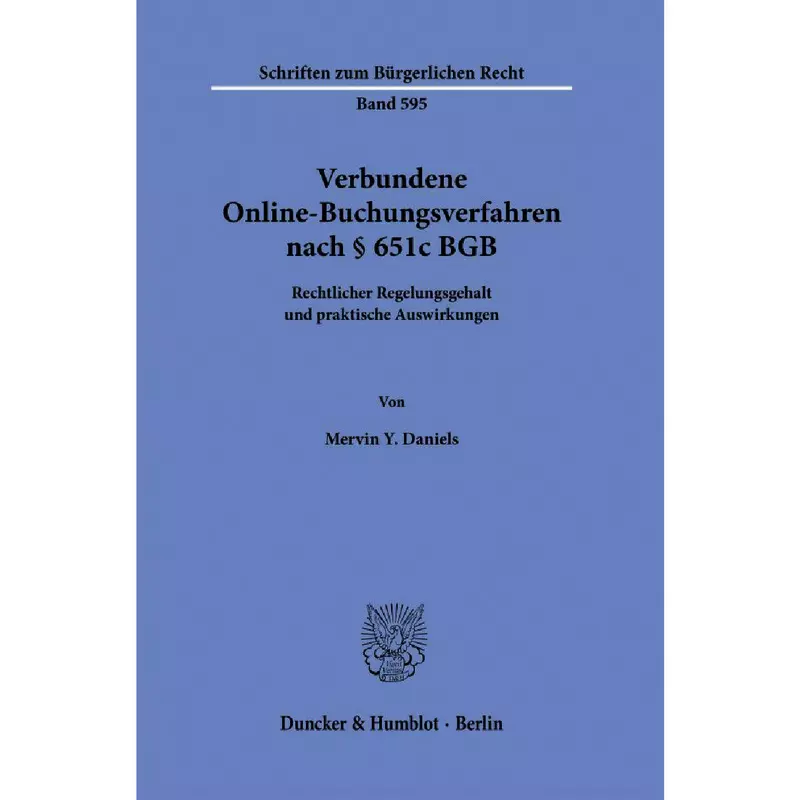 Verbundene Online-Buchungsverfahren nach § 651c BGB