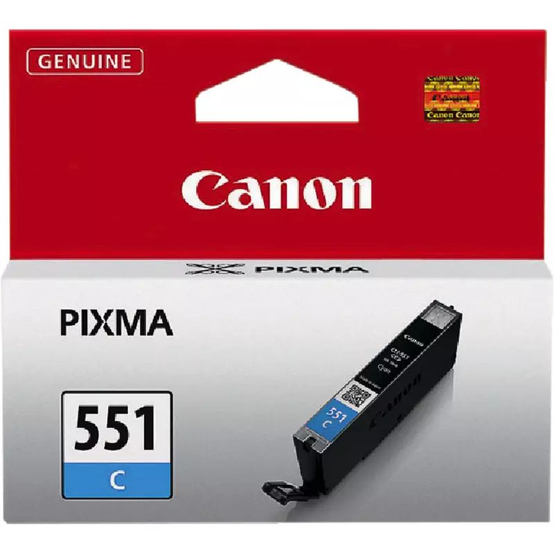 Canon Tintenpatrone CLI-551C, cyan