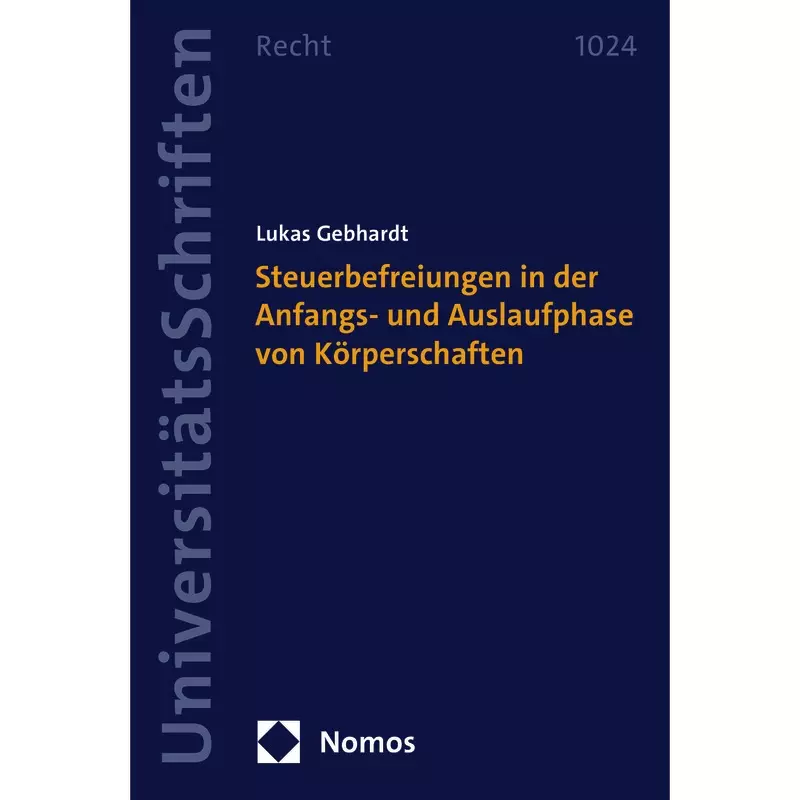Steuerbefreiungen in der Anfangs- und Auslaufphase von Körperschaften