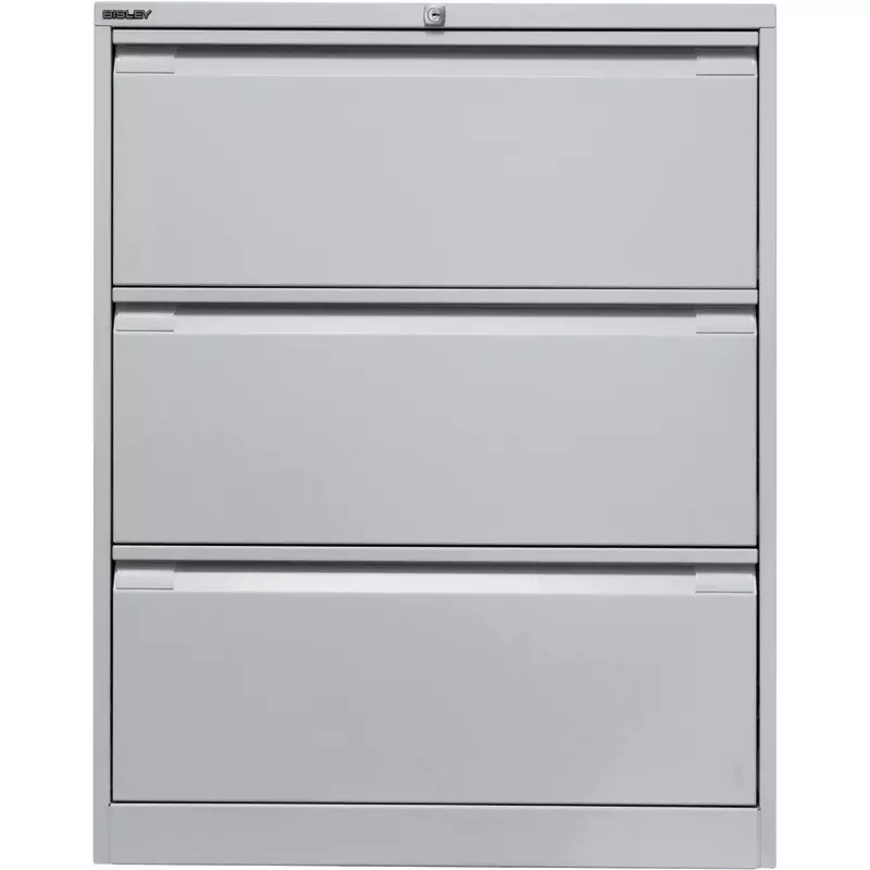 BISLEY Hängeregistraturschränke, zweibahnig, 3 Schubladen