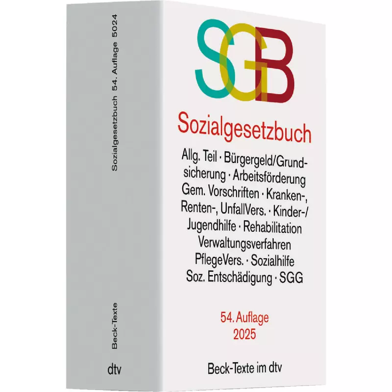 Sozialgesetzbuch mit Sozialgerichtsgesetz: SGB (dtv 53310)