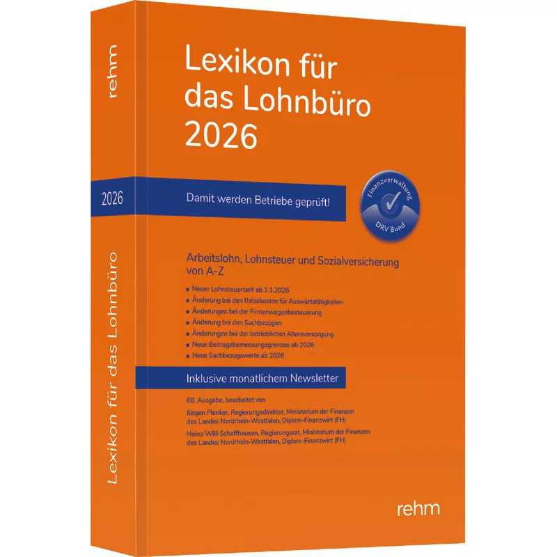 Lexikon für das Lohnbüro 2026