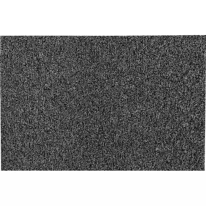 Doortex twistermat - Eingangsmatten für den Innen- und Außenbereich, Vinyl-Loop-Konstruktion, offenes Format, 116 x 180cm, rechteckig, schwarz/weiß Mix
