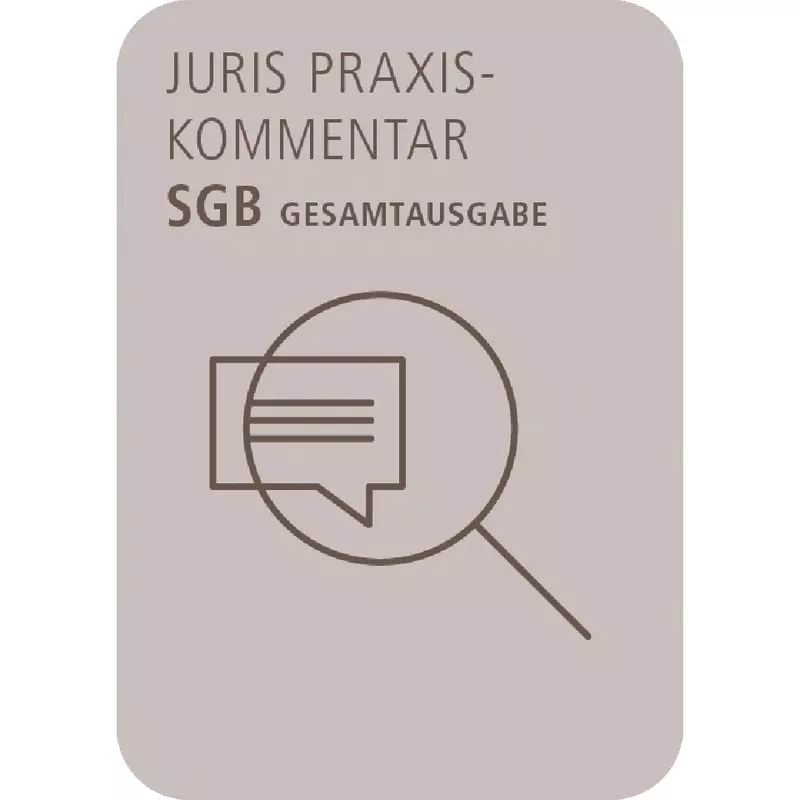 juris PraxisKommentar SGB - Gesamtausgabe - online