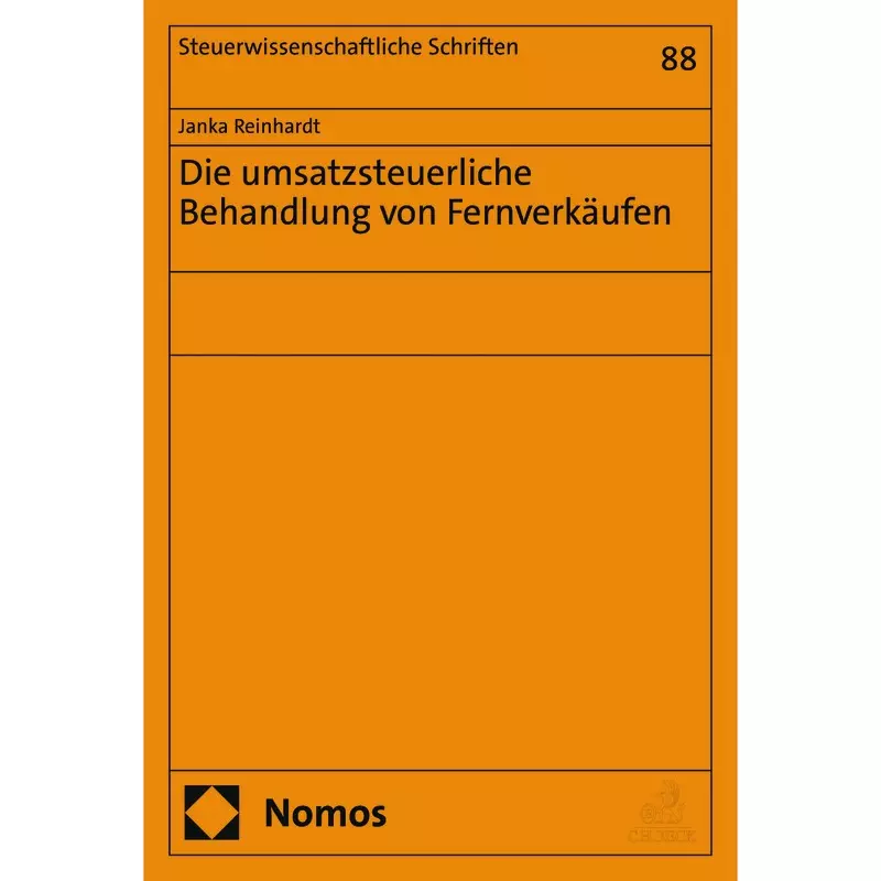 Die umsatzsteuerliche Behandlung von Fernverkäufen