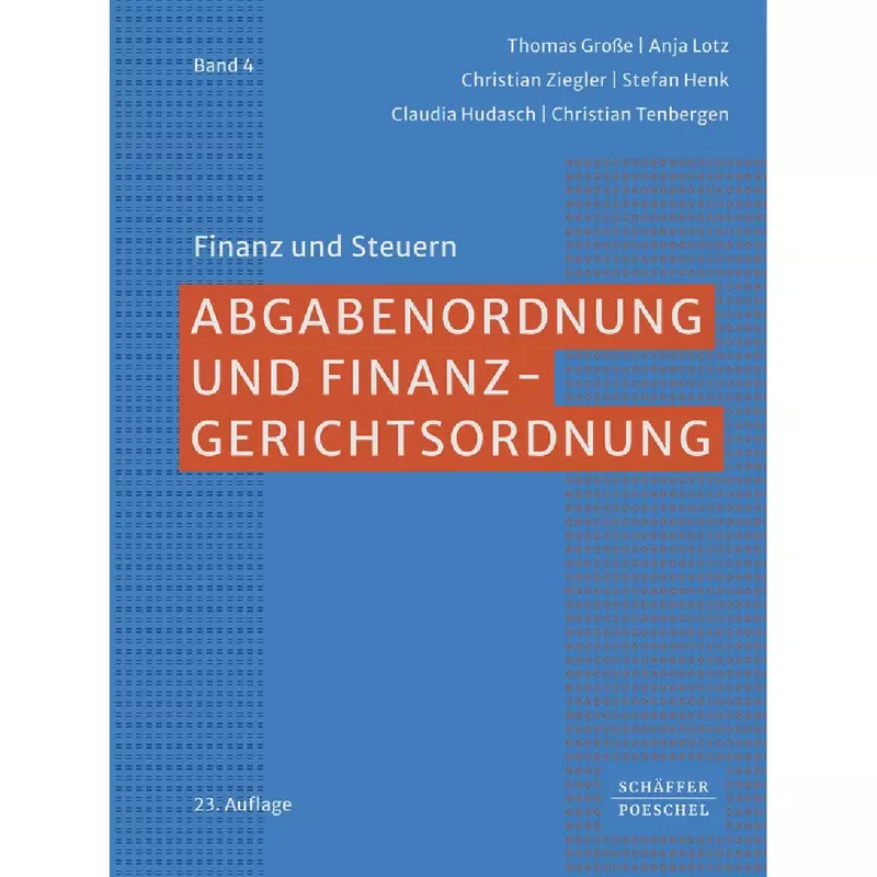 Abgabenordnung und Finanzgerichtsordnung