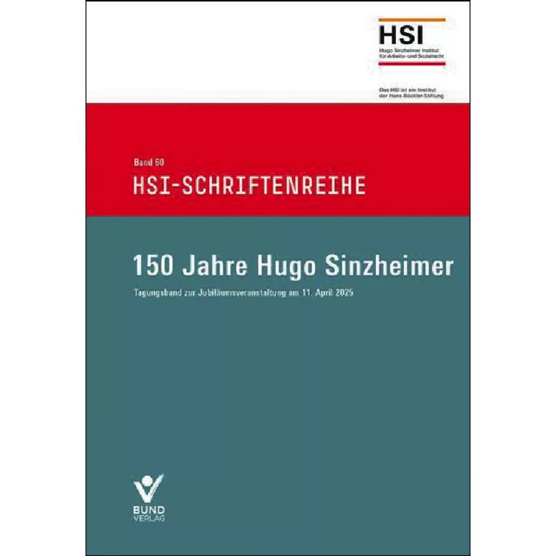 150 Jahre Hugo Sinzheimer