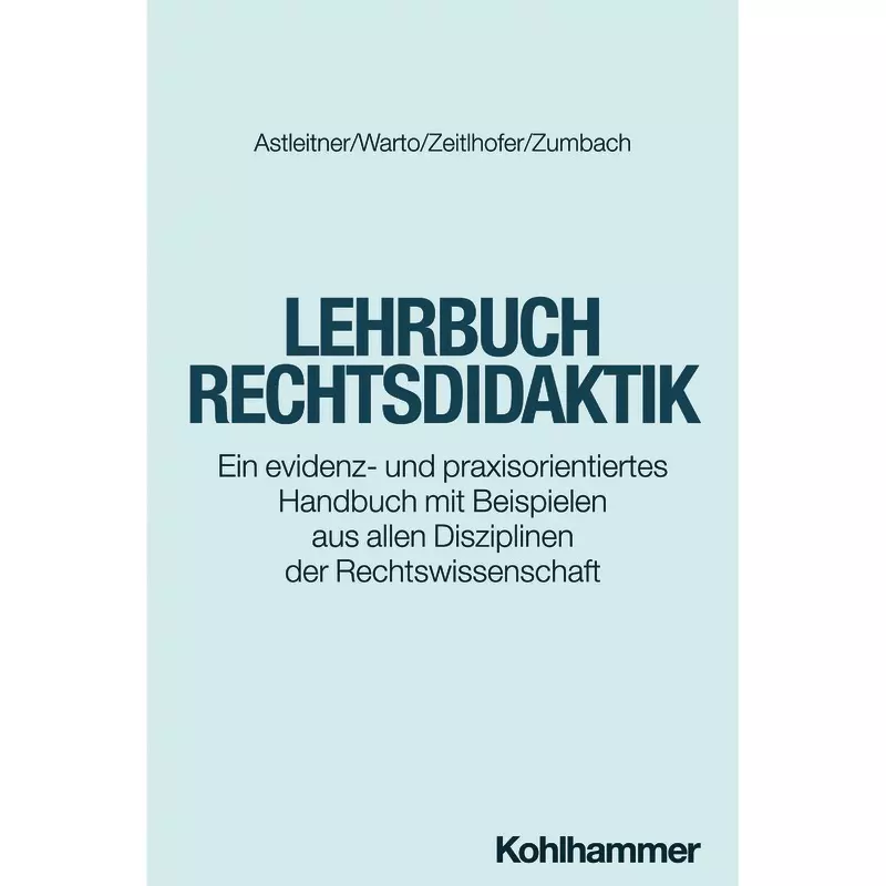 Lehrbuch Rechtsdidaktik