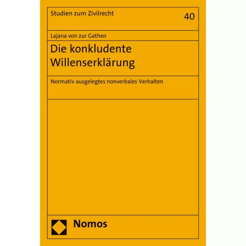 Die konkludente Willenserklärung