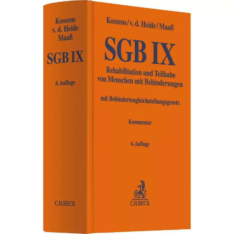 SGB IX Rehabilitation und Teilhabe von Menschen mit Behinderungen