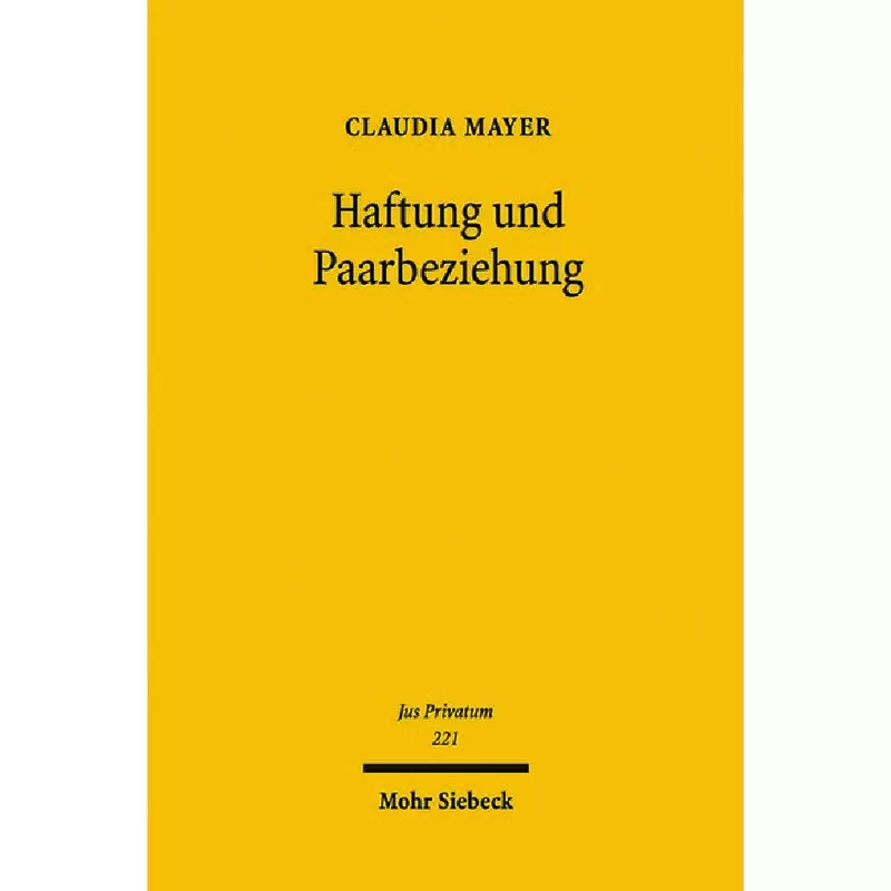 Haftung und Paarbeziehung