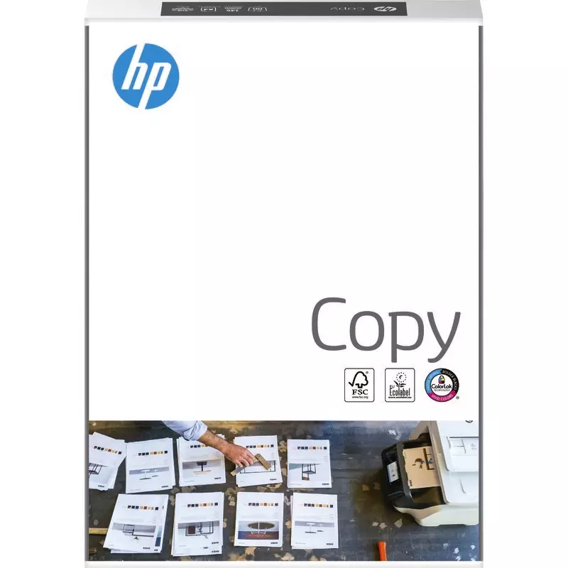 hp Kopierpapier Copy, DIN A4, 80 g/m², Packung a. 500 Blatt