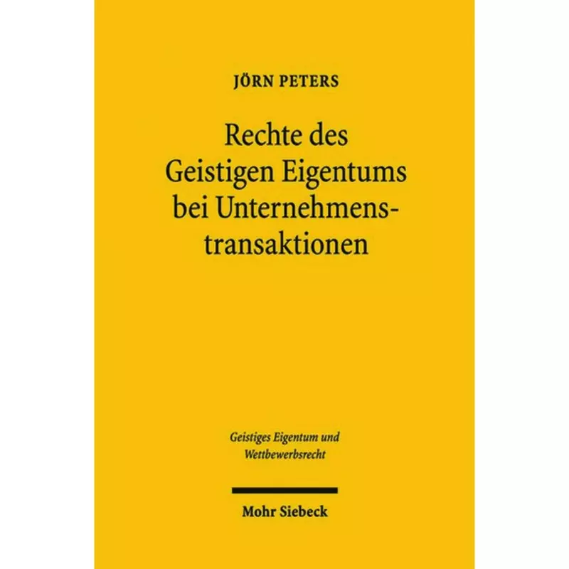Rechte des Geistigen Eigentums bei Unternehmenstransaktionen