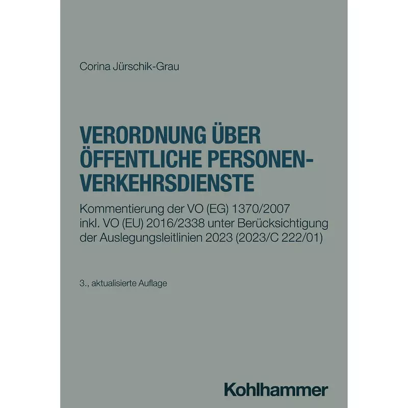 Verordnung über öffentliche Personenverkehrsdienste