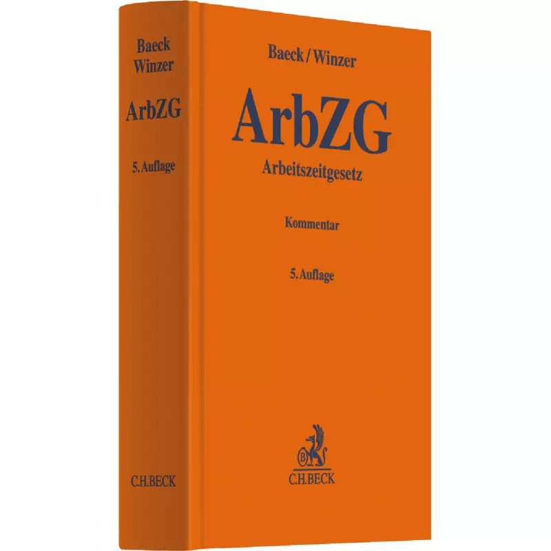 Arbeitszeitgesetz: ArbZG
