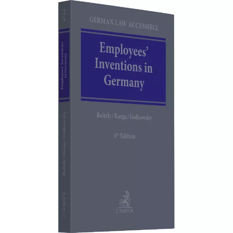 Employees' Inventions in Germany = Gesetz über Arbeitnehmererfindungen