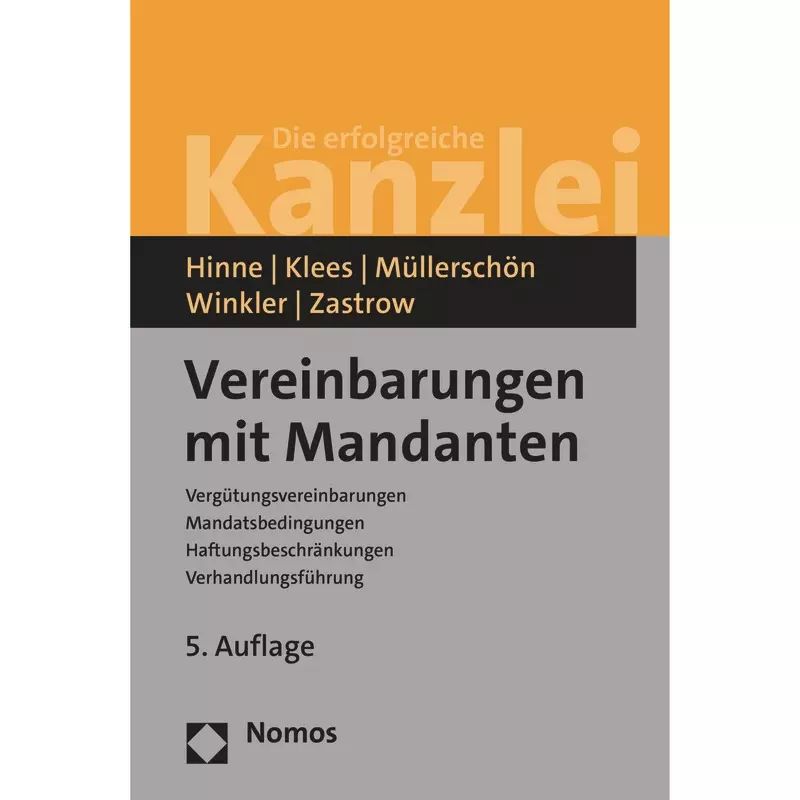 Vereinbarungen mit Mandanten
