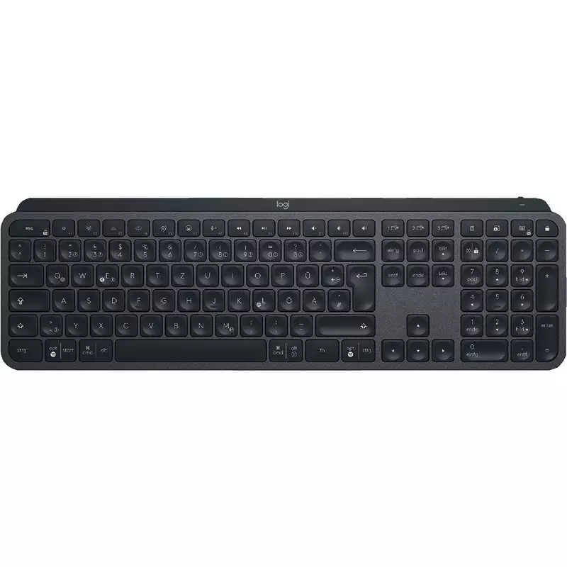 Logitech MX Keys - Tastatur Hintergrundbeleuchtung QWERTZ DE